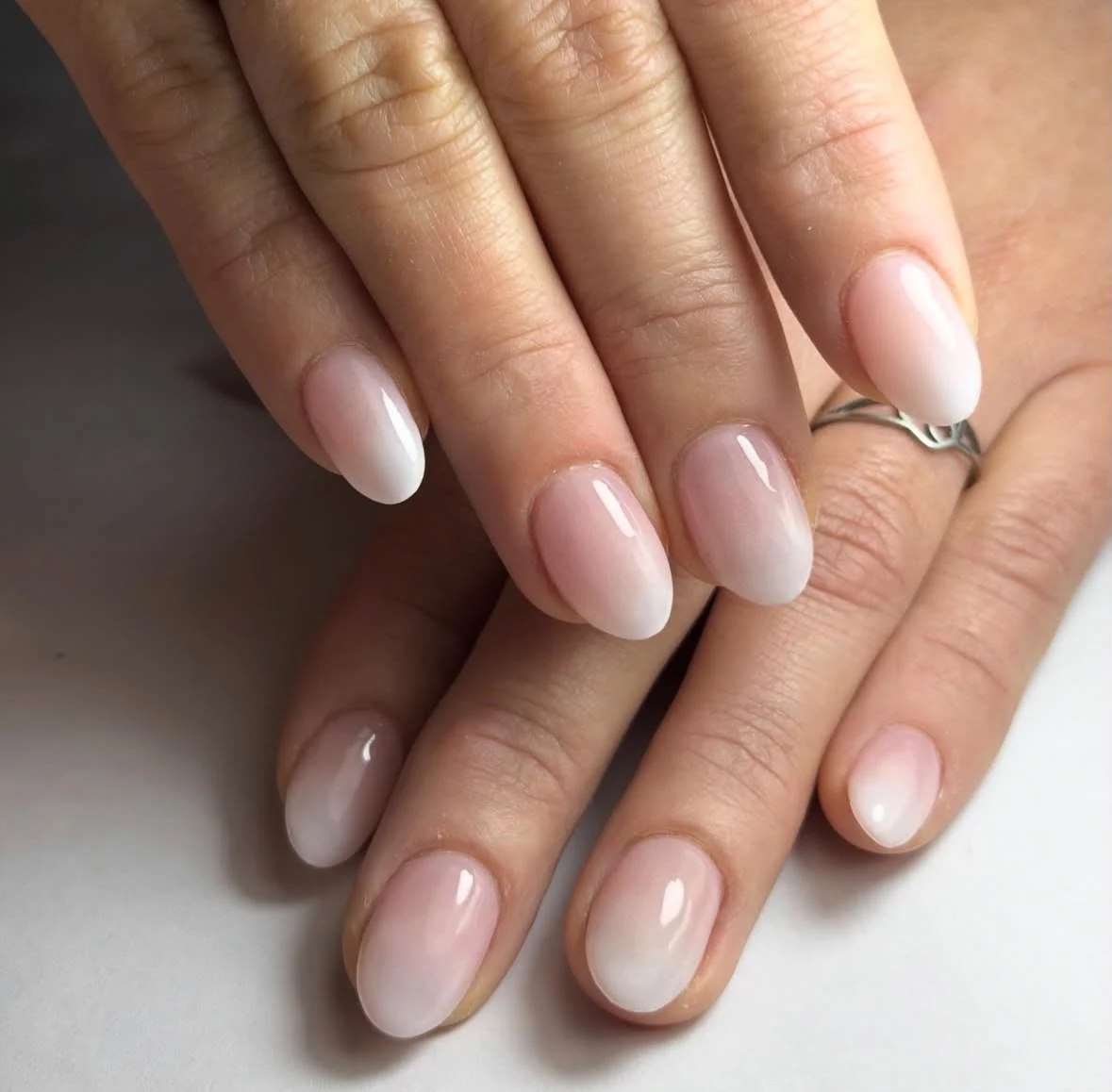 Trabajo de uñas: babyboomer
